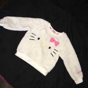 3t-4t Hello Kitty Fuzzy Sweatshirt - H&M
